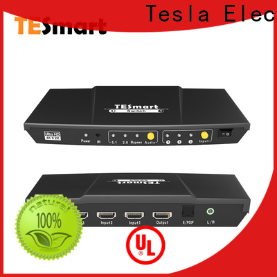 Tesla Elec audio out hdmi switch manufacturer for media player