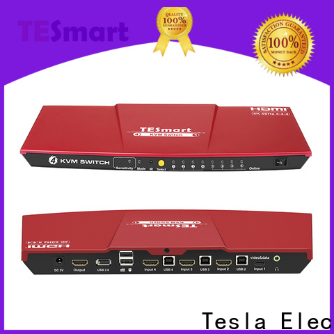 Tesla Elec custom multi-view kvm switch with good price for television