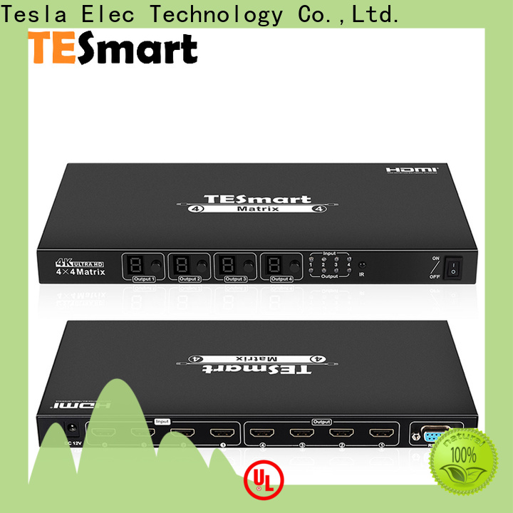 Tesla Elec latest hdmi matrix 4x4 supplier for computers