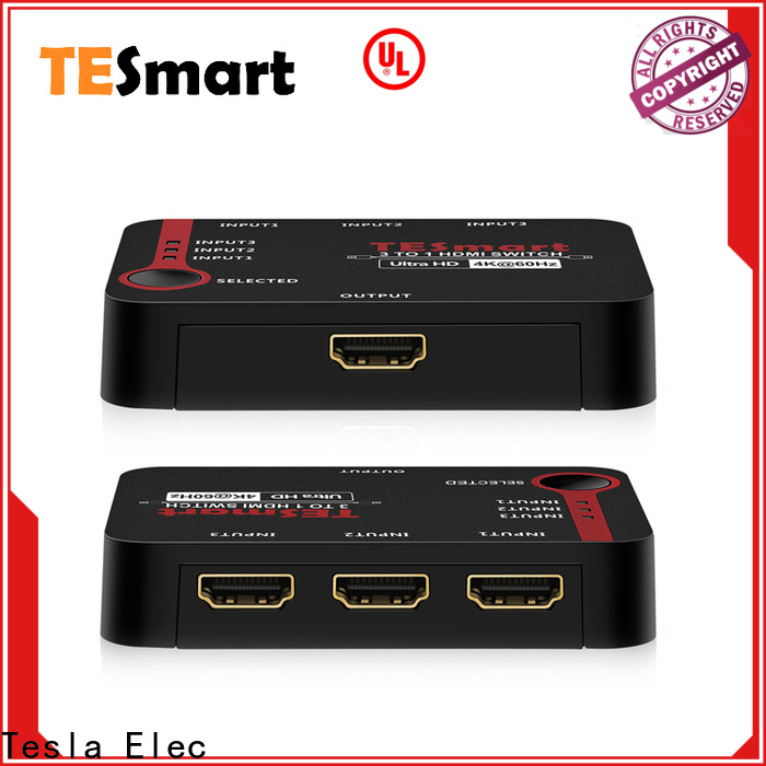 Tesla Elec latest hdmi switch 4k wholesale for media player