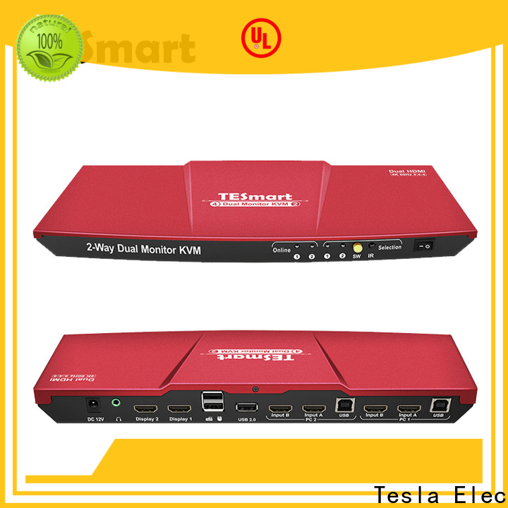 custom kvm switch 2 port customized for television