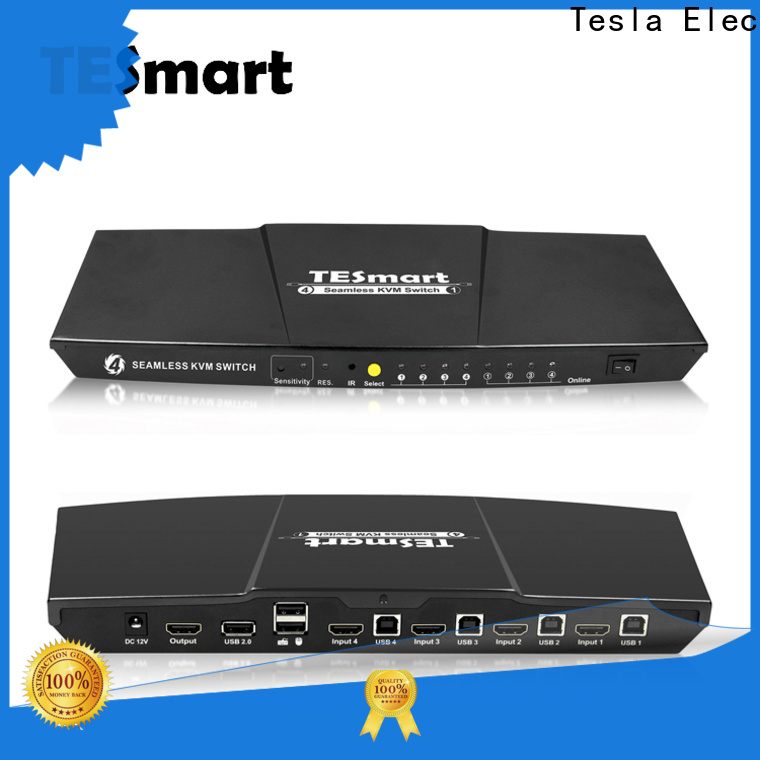 Tesla Elec best kvm switch hdmi directly sale for computer