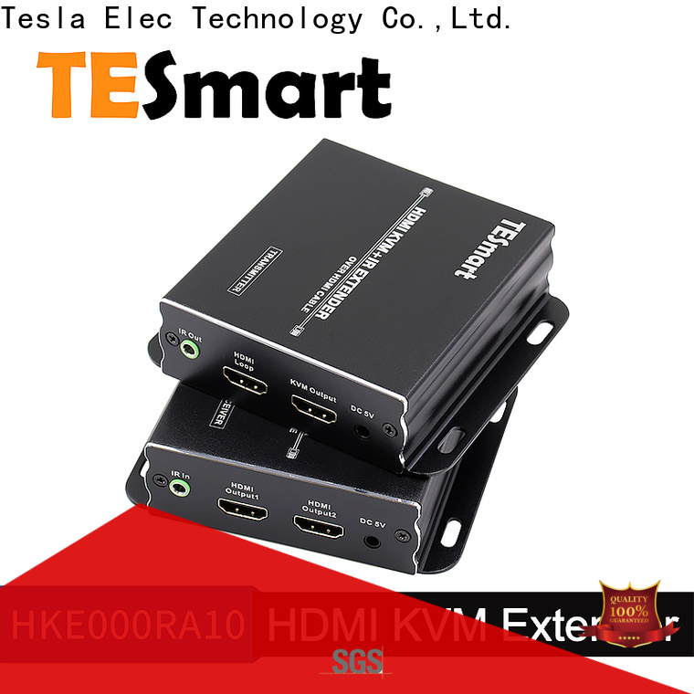 Tesla Elec new hdmi usb kvm extender with good price for TV