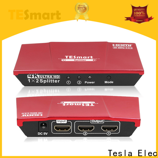 Tesla Elec hdmi splitter 2 in 1 out supplier for DVD player