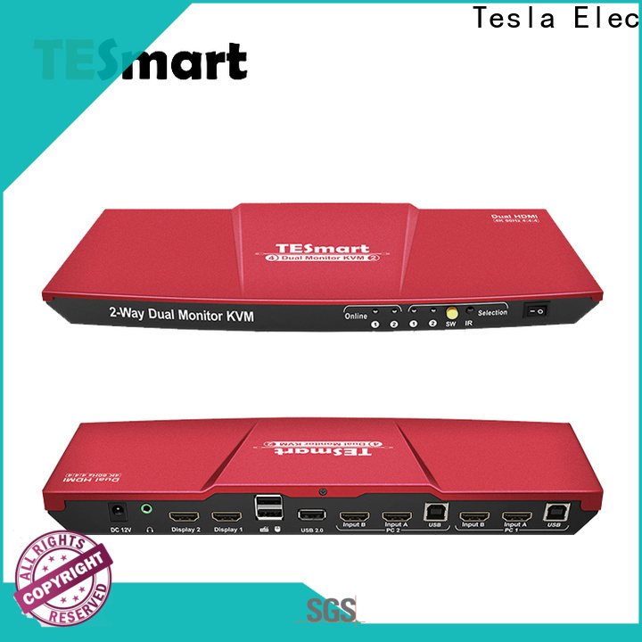 Tesla Elec new multi-view kvm switch supplier for computer