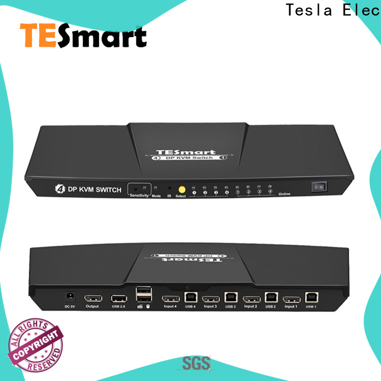 Tesla Elec top kvm switch with good price for printer