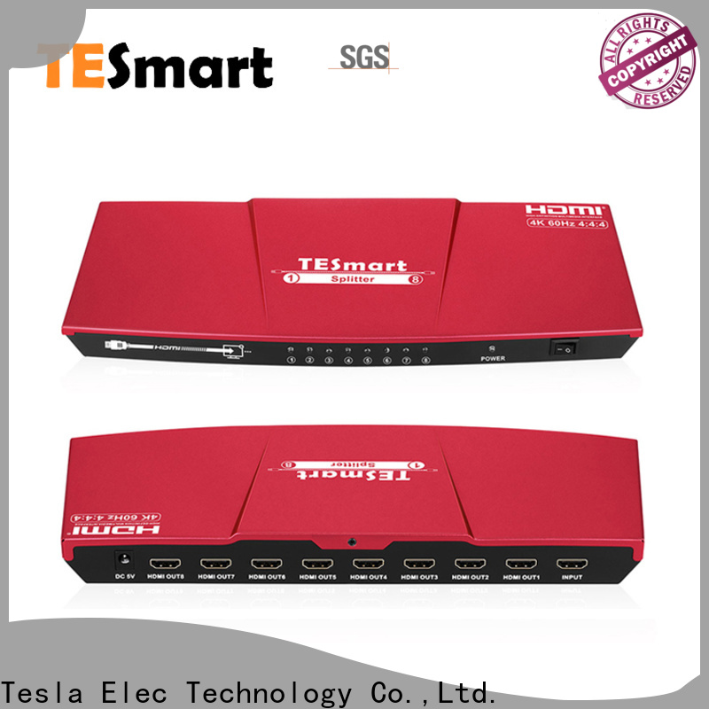 Tesla Elec latest hdmi splitter 1 in 2 out wholesale for DVD player