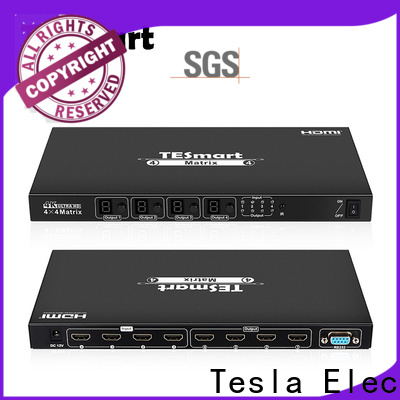 Tesla Elec hdmi matrix 4x4 manufacturer for video