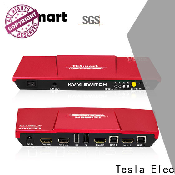 Tesla Elec kvm switch 4 port with good price for printer