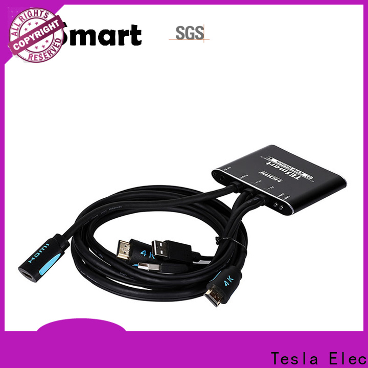 Tesla Elec kvm switch 2 port customized for television