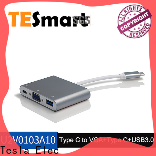 Tesla Elec vga to hdmi adapter manufacturer for laptop