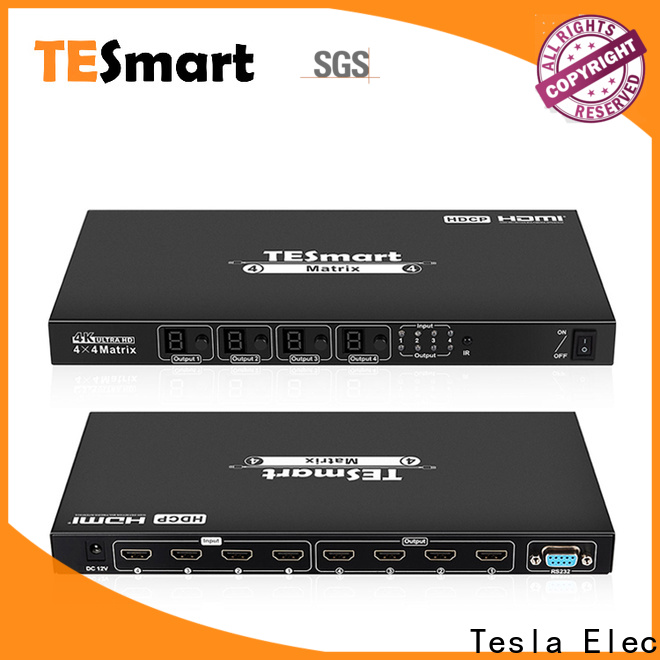 Tesla Elec new hdmi matrix switcher 8x8 supplier for computers