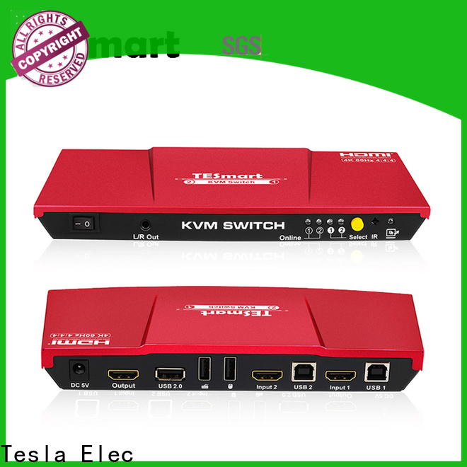 Tesla Elec kvm switch 16 port customized for television