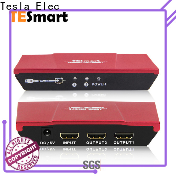 Tesla Elec latest hdmi splitter for tv manufacturer for computers