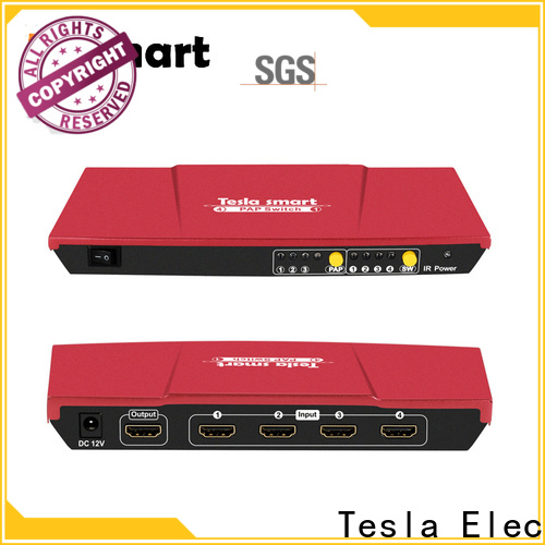 Tesla Elec top hdmi switch multiple outputs supplier for media player