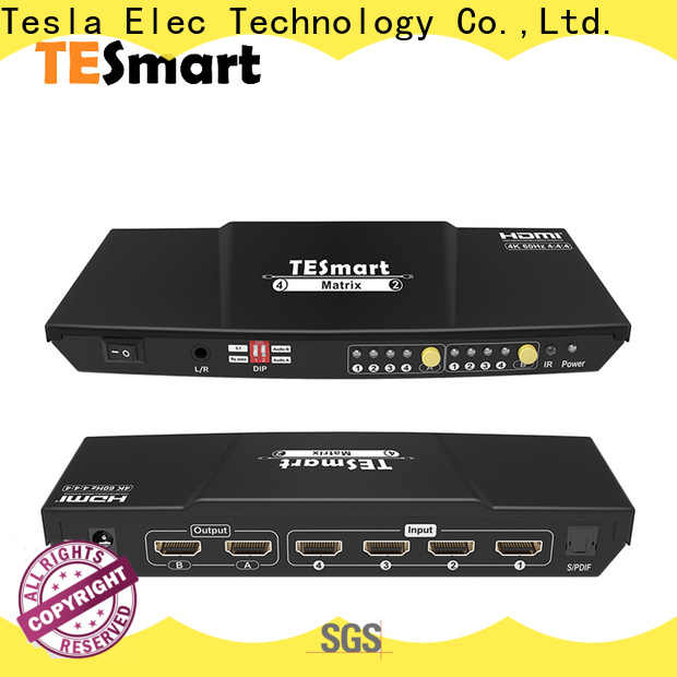 Tesla Elec latest hdmi matrix 8x8 customized for audio