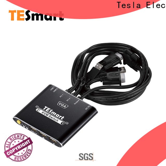 Tesla Elec network kvm switch supplier for media player