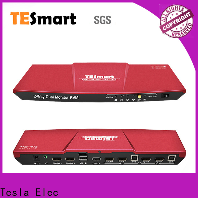 Tesla Elec top kvm switch with good price for computer