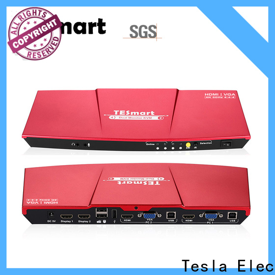 Tesla Elec kvm switch with good price for checkout counter