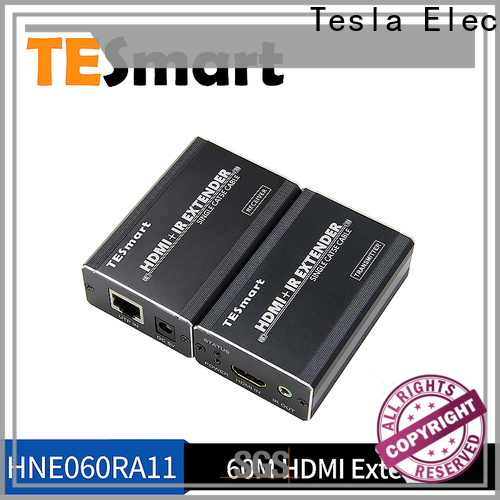 Tesla Elec hdmi usb kvm extender supplier for display devices