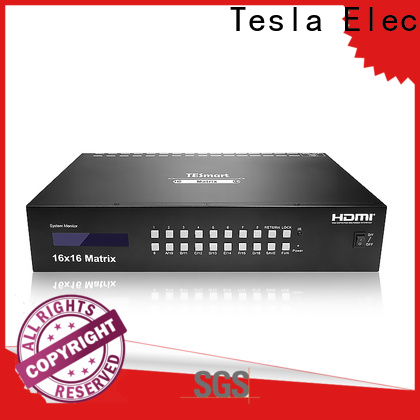 Tesla Elec seamless matrix manufacturer for media player