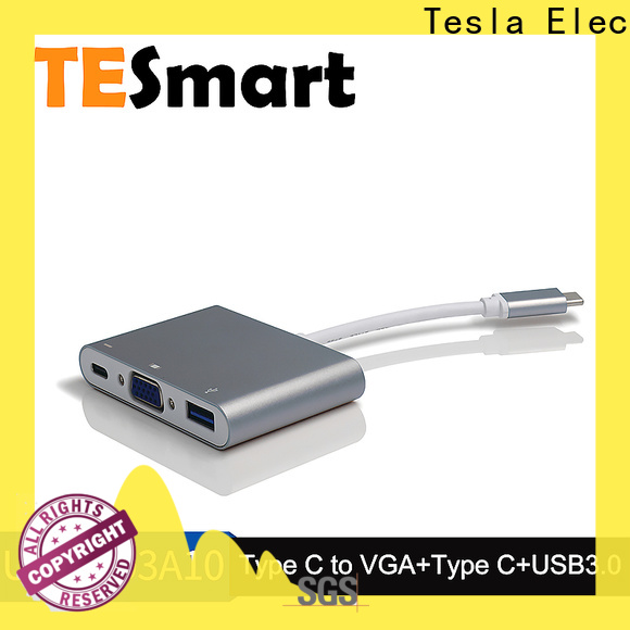 Tesla Elec vga hdmi adapter directly sale for laptop