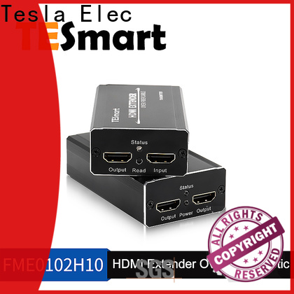 Tesla Elec fiber kvm extender wholesale for 4K TV