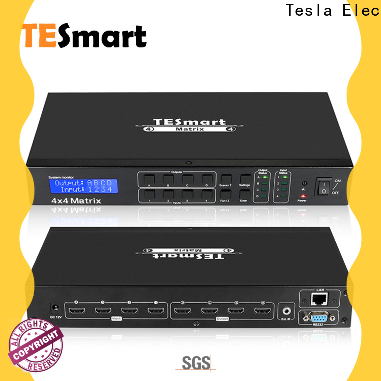 Tesla Elec high-quality seamless matrix manufacturer for media player