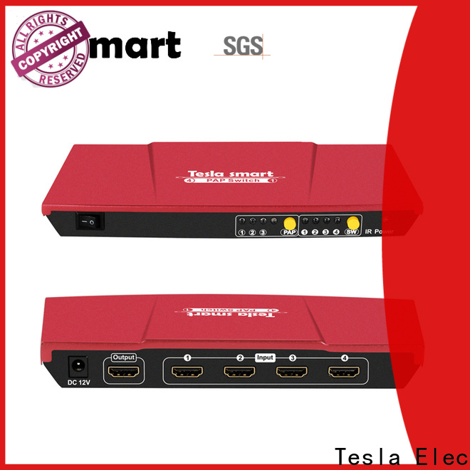 Tesla Elec high-quality dual hdmi switch manufacturer for DVD player