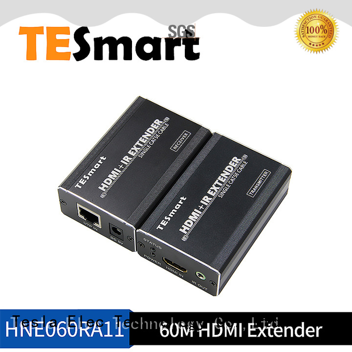 Tesla Elec compatible 4k kvm extender factory price for TV