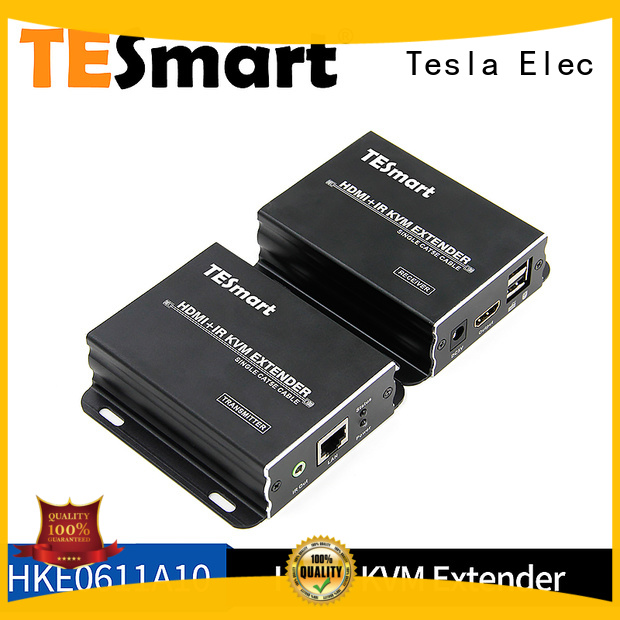 Tesla Elec Brand cable extender alloy custom kvm extender dvi