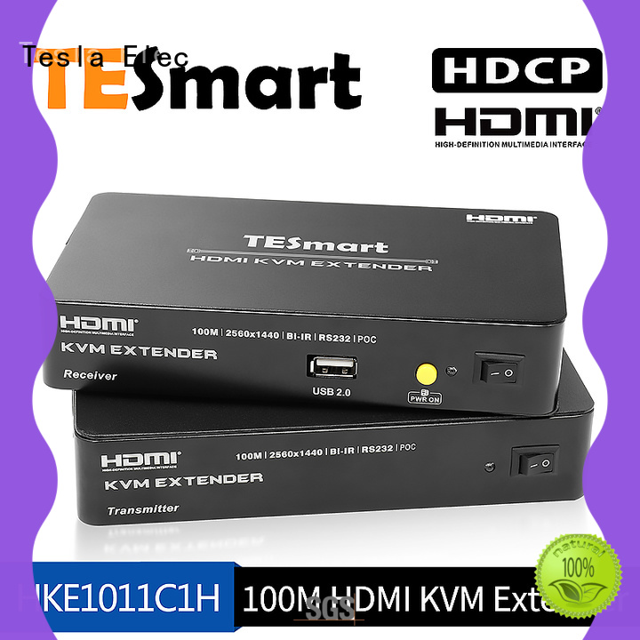 kvm extender dvi audio hdmi Tesla Elec Brand