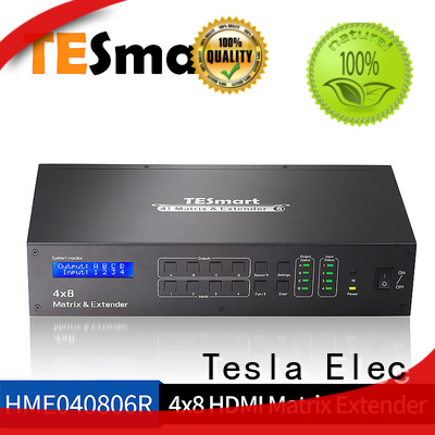 Tesla Elec top HDMI matrix with Extender customized for display devices