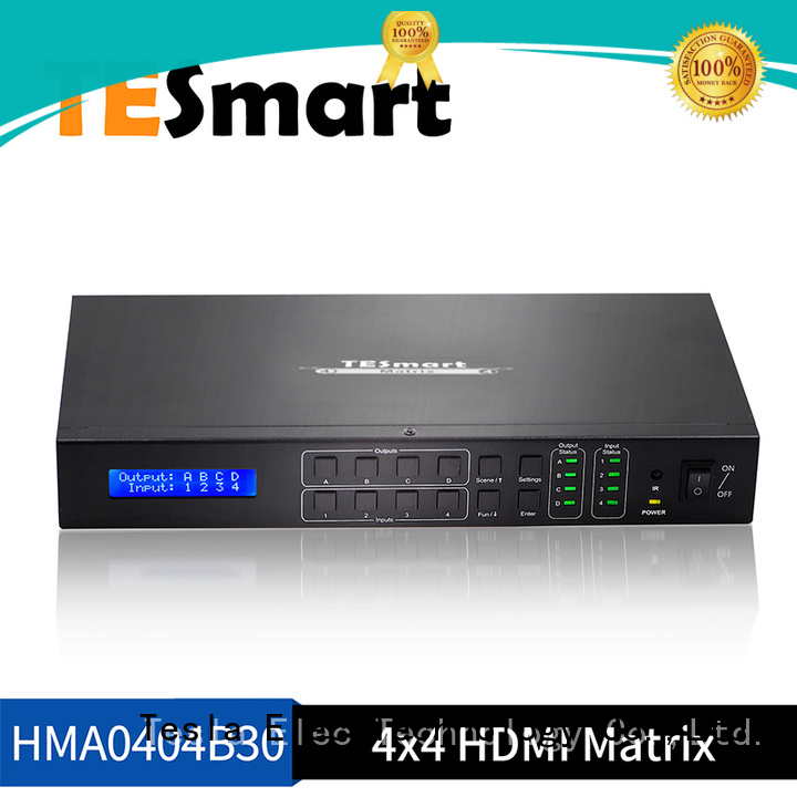 matrix resolution video hdmi matrix Tesla Elec Brand company