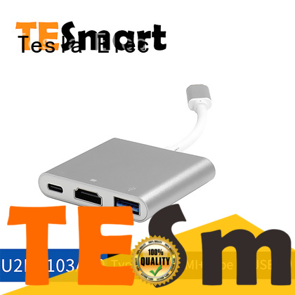 Tesla Elec usb c to hdmi adapter with good price for laptop