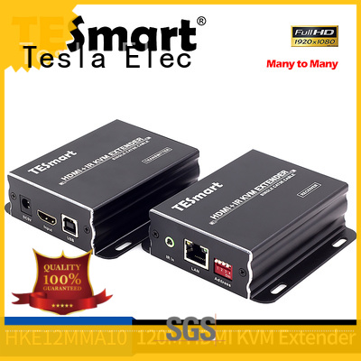 Tesla Elec latest hdmi usb kvm extender supplier for display devices