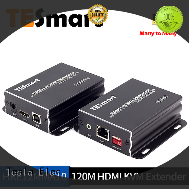 Tesla Elec hdmi extender factory price for conference room