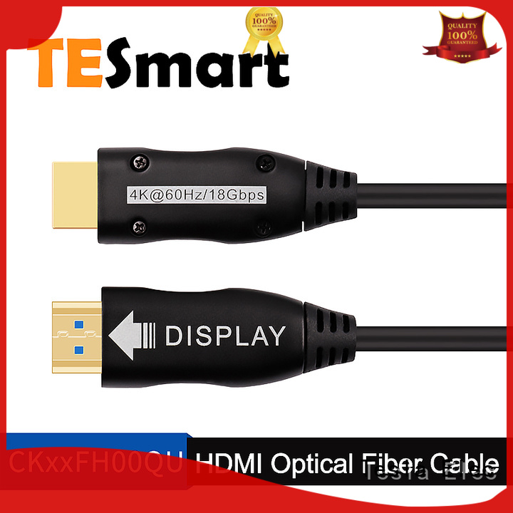 Tesla Elec high quality fiber optic cable extension directly sale for play station