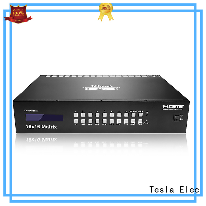 Tesla Elec new matrix hdmi customized for video