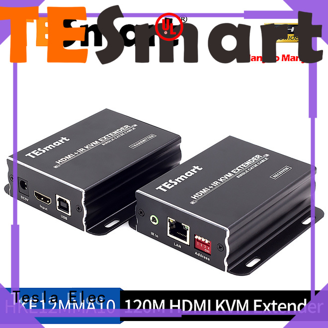 Tesla Elec audio out usb kvm extender wholesale for conference room